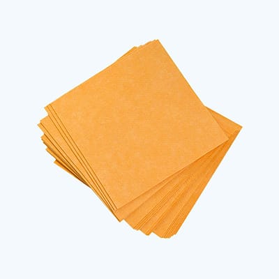 Салфетки вискозные 1-слойные оранжевые