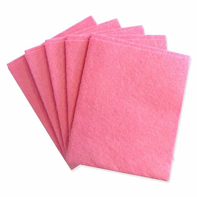 Салфетки вискозные 1-слойные розовые