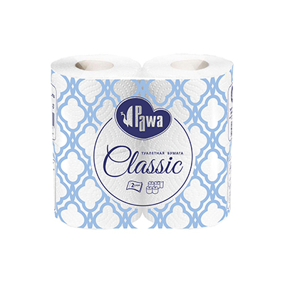 Туалетная бумага двухслойная