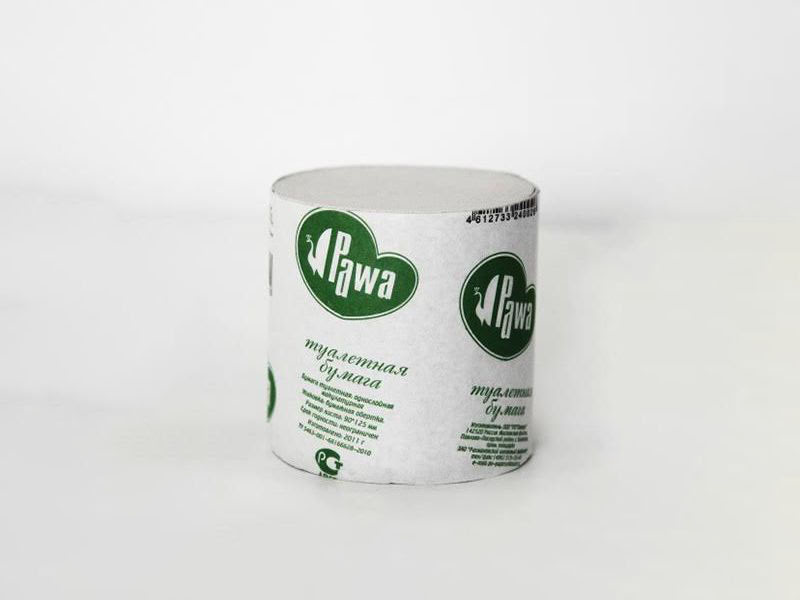Туалетная бумага однослойная Pawa оптом
